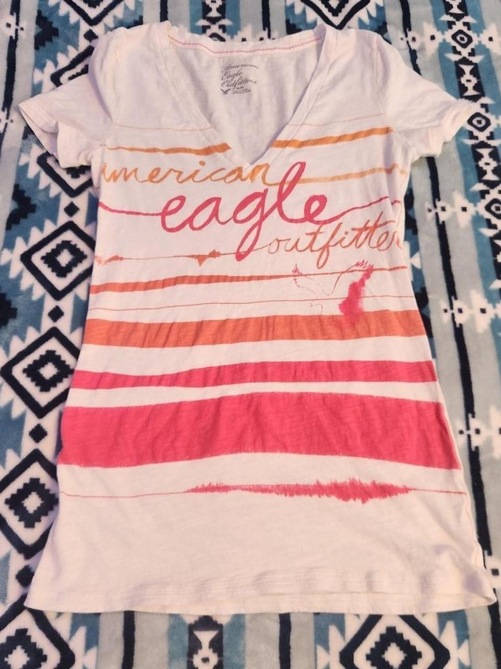 Y2k mcbling american eagle top